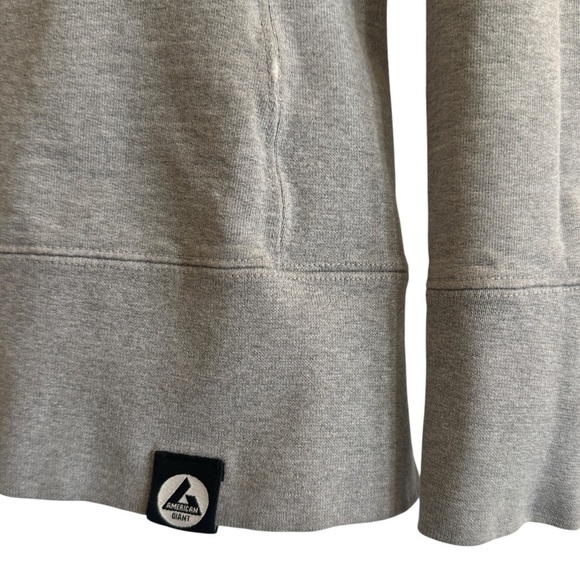 American Giant Classic Gray Crewneck Sweatshirt, Size S - Picture 2 of 7